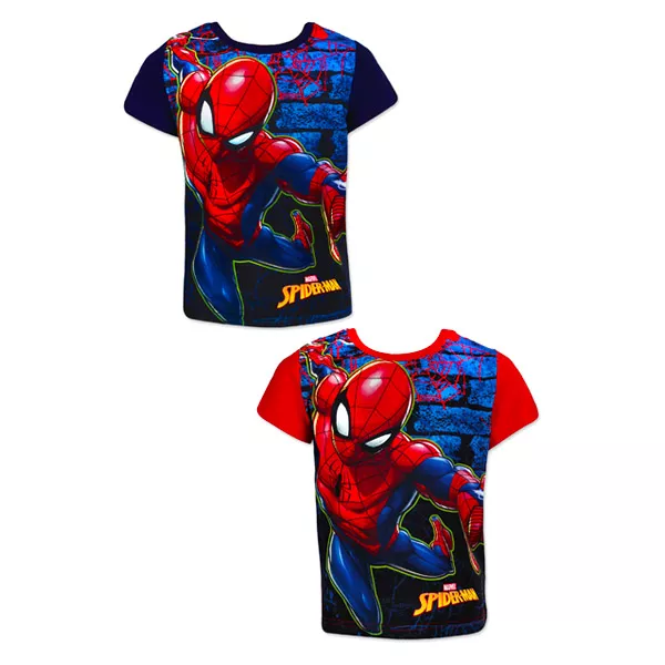 Spider-Man: tricou cu mânecă scurtă - mărime 104, băieţesc în două culori