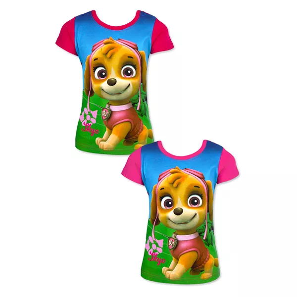 Paw Patrol: tricou pentru fetiţe - mărime 104, în două culori