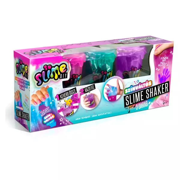 Canal Toys: Set cu 3 buc. Slime shaker - schimbă culoarea, diferite