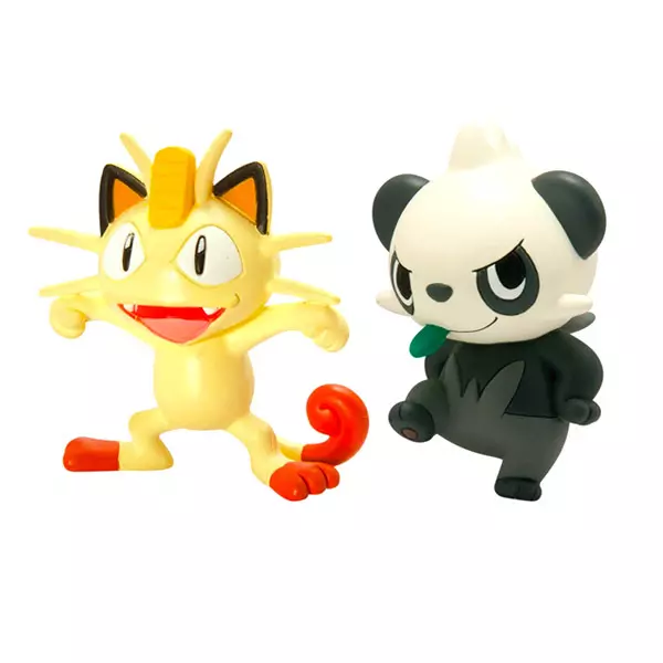 Tomy: Pokémon - Figurină Meowth şi Pancham