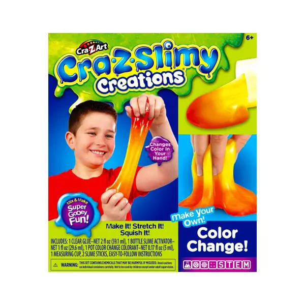 Cra-Z-Slimy: Color Change Slime