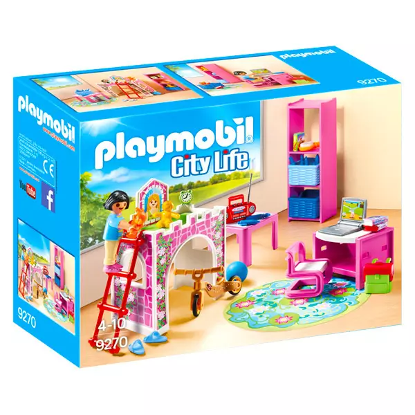 Playmobil: Lányka gyerekszoba 9270