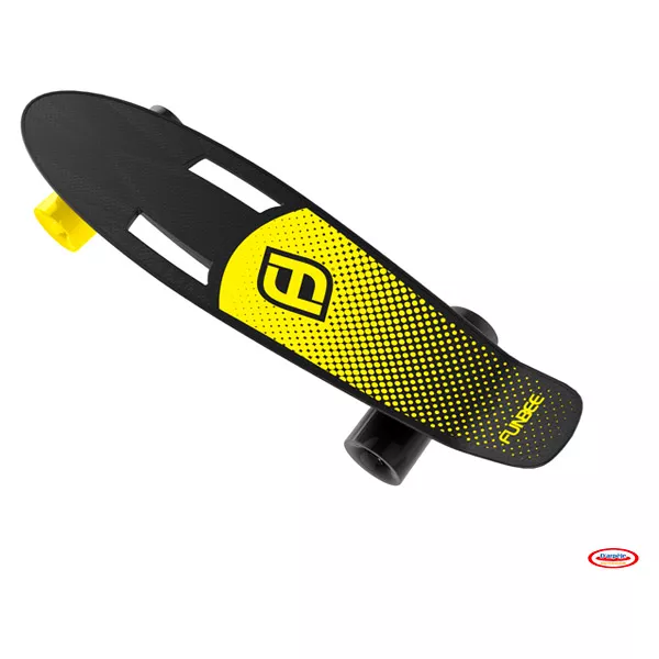 Funbee: Skateboard din plastic - 55 cm, negru