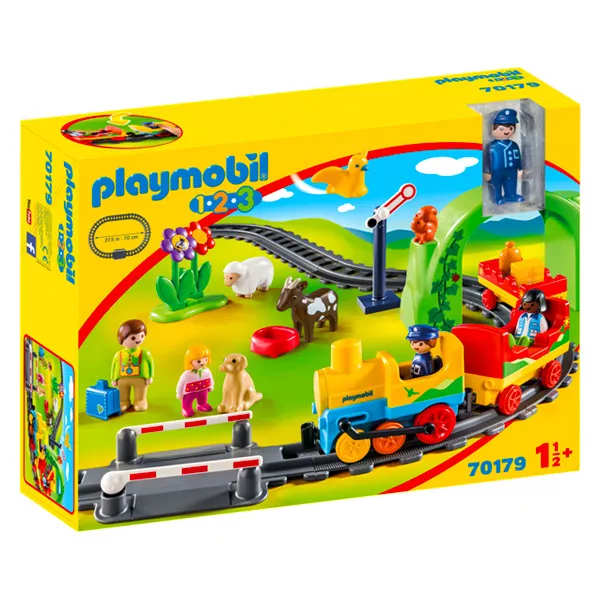Playmobil 1.2.3.: Első vonat szettem 70179