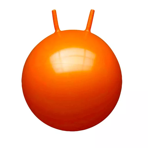 Szarvacskás ugráló labda - narancssárga, 60 cm