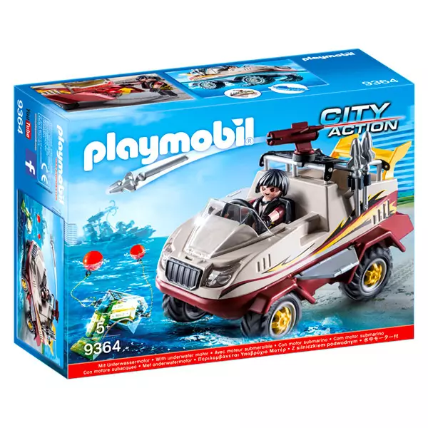 Playmobil: Kétéltű jármű 9364