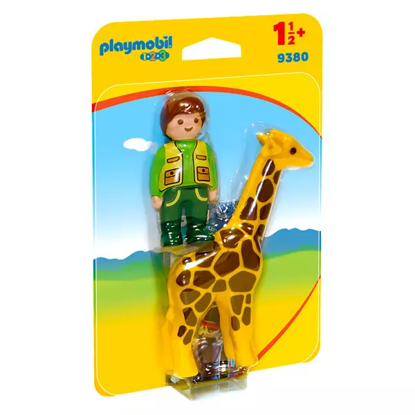 Îngrijitor ZOO cu girafă - 9380