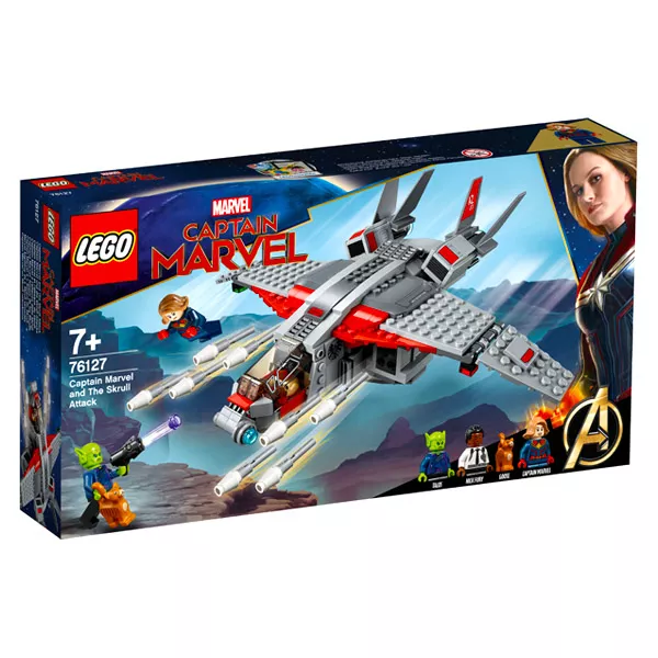 LEGO Super Heroes: Captain Marvel şi atacul Skrull - 76127