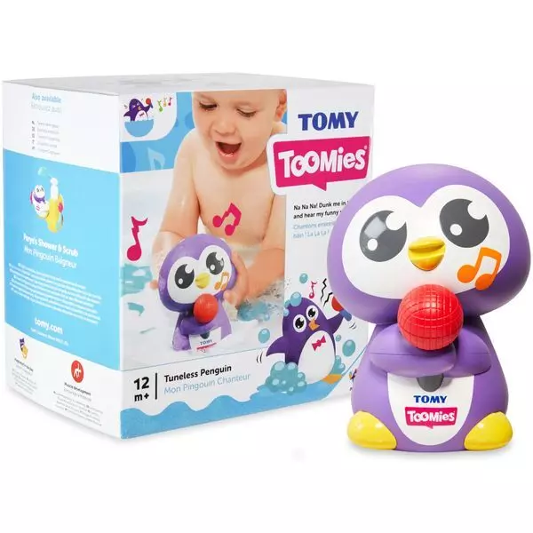 Tomy: Pinguinul vesel - jucărie de baie