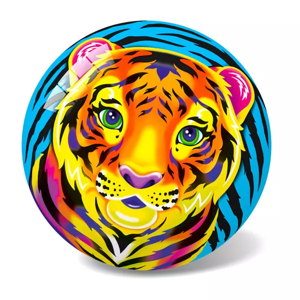 Model Tigru: minge cauciuc - 23 cm