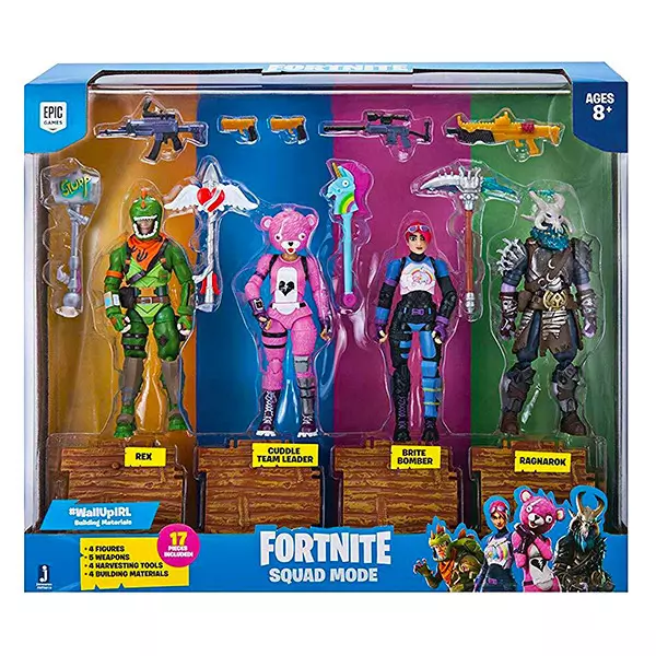 Fortnite: Squad Mode - pachet cu 4 figurine şi accesorii
