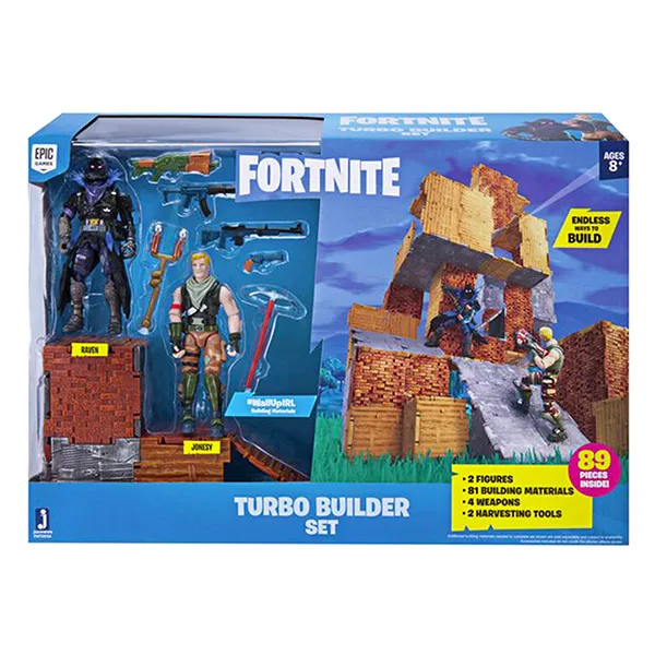 Fortnite: Turbo Builder - pachet cu 2 figurine şi accesorii