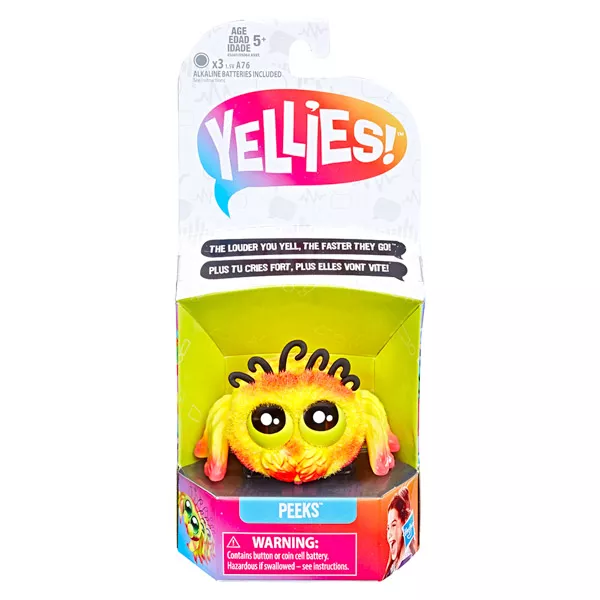 Yellies: Păianjen interactiv care reacţionează la voce - Peeks