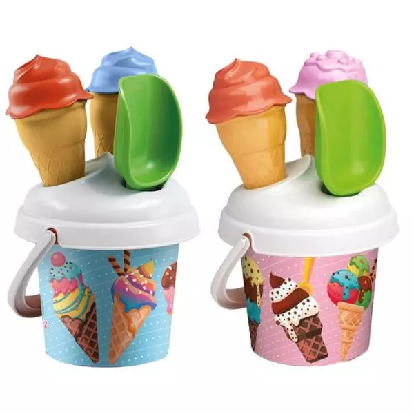 Ice Cream: set pentru nisip - diferite culori