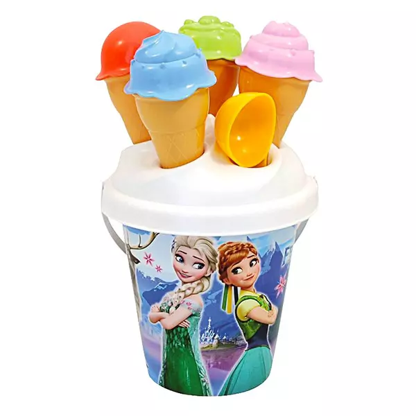 Prinţesele Disney: Frozen - Ice Cream set pentru nisip - 27 cm