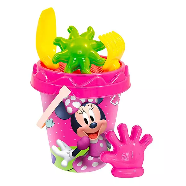 Minnie Mouse: set pentru nisip cu sită - roz