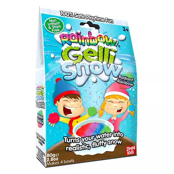 Gelli Snow: hógolyókészítő - szivárványos