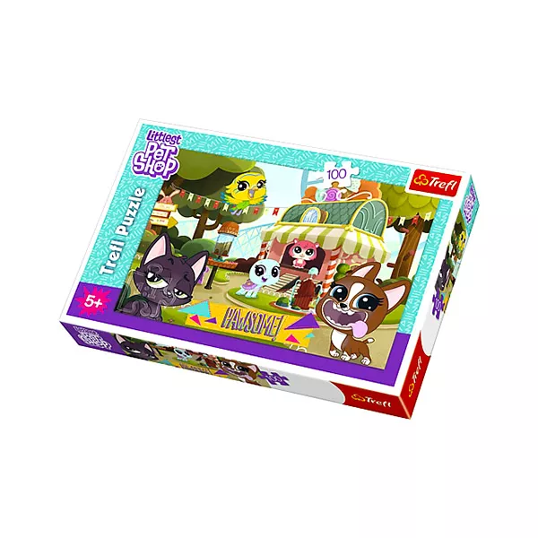 Trefl: Littlest PetShop Pawsome puzzle cu 100 piese