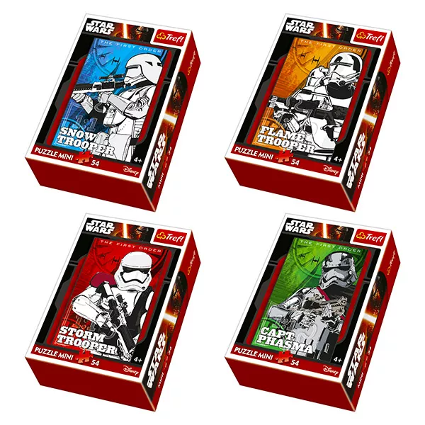 Trefl: Star Wars mini puzzle cu 54 piese - diferite
