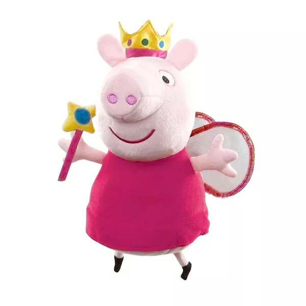 Peppa Pig: Prinţesa Peppa figurină de pluş - 35 cm