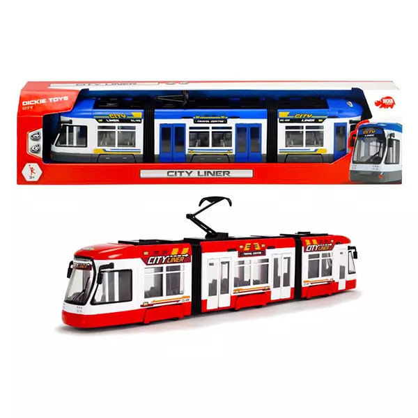 City Liner tramvai - 46 cm, diferite culori