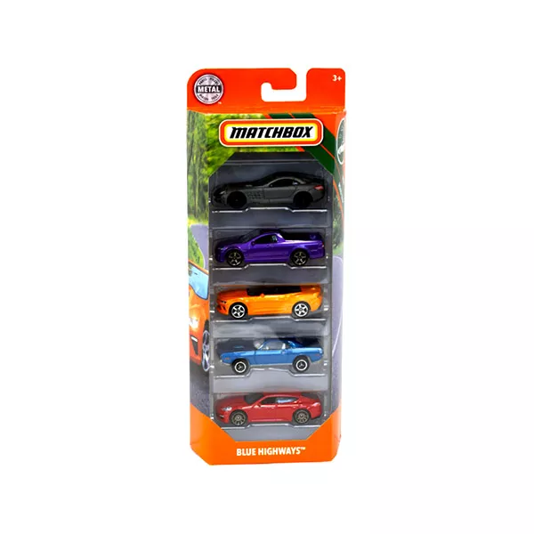 Matchbox: set cu 5 maşinuţe - Maşinuţe Blue Highways