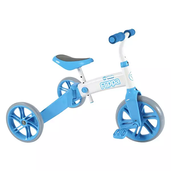 YVelo: bicicletă 2-în-1 de culoare albastru