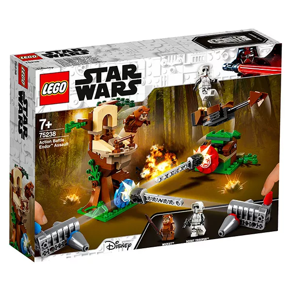 LEGO Star Wars: Atacul Action Battle Endor - 75238