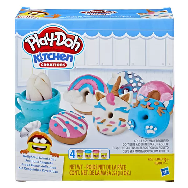 Play-Doh: Set plastilină Gogoşi încântătoare