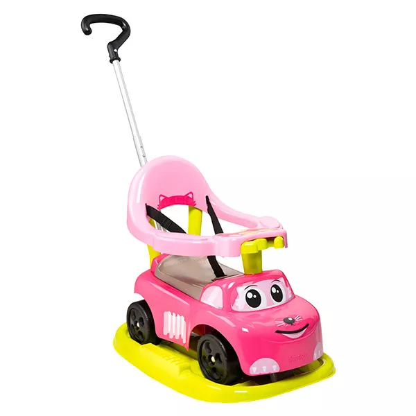 Smoby: Maşinuţă fără pedale 4-în-1 - pink