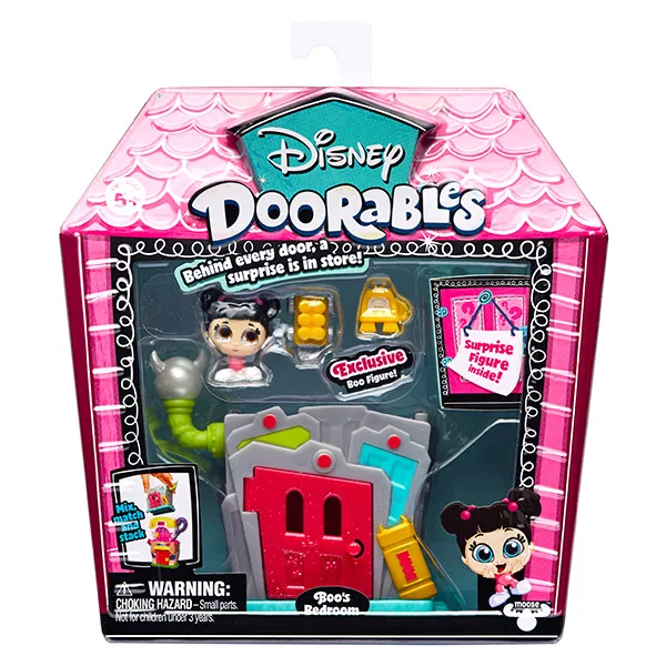 Doorables: közepes játékszett - Boo szobája