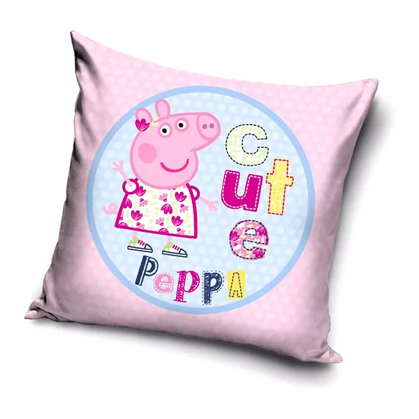 Peppa malac: Cute Peppa párnahuzat - 40 x 40 cm