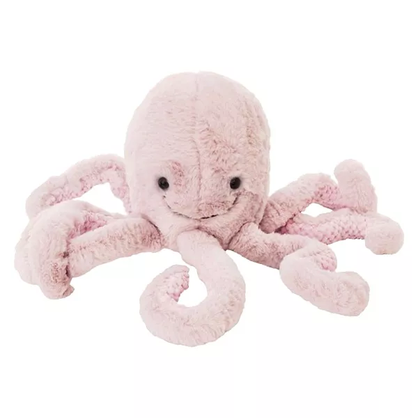 Ocean Pals: polip bébiplüss figura - 40 cm, rózsaszín