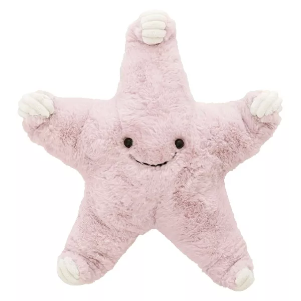 Ocean Pals: tengeri csillag bébiplüss figura - 40 cm, rózsaszín
