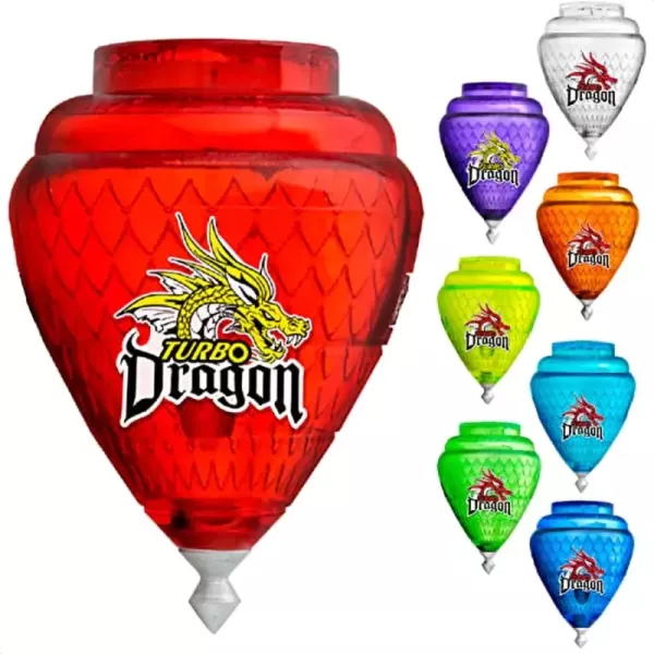 Peonza: Turbo Dragon con rodamiento - varios colores