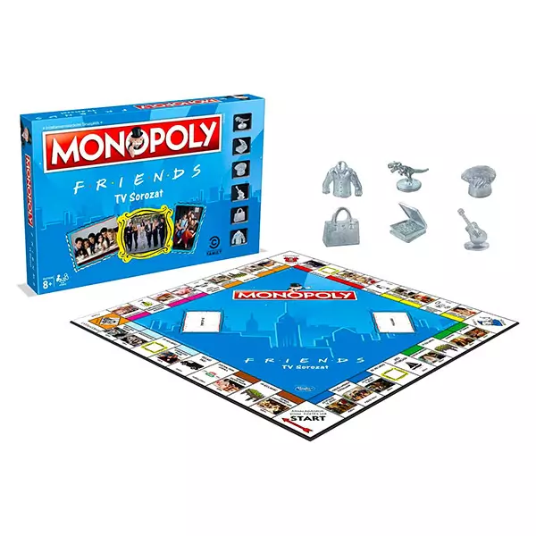 Monopoly: Friends - joc de societate în lb. maghiară