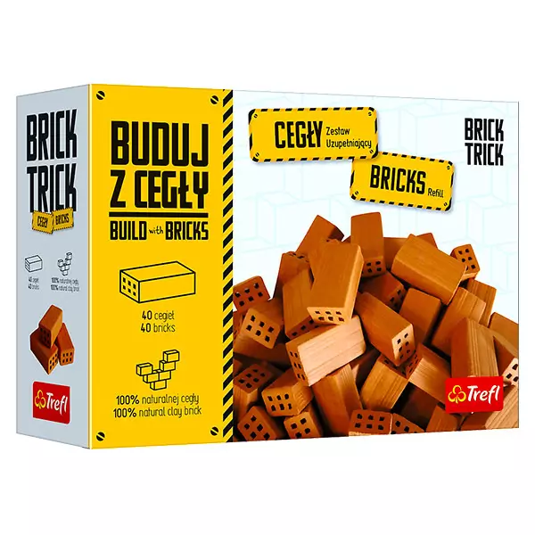 Brick Trick: rezervă - 40 buc. cărămizi mari