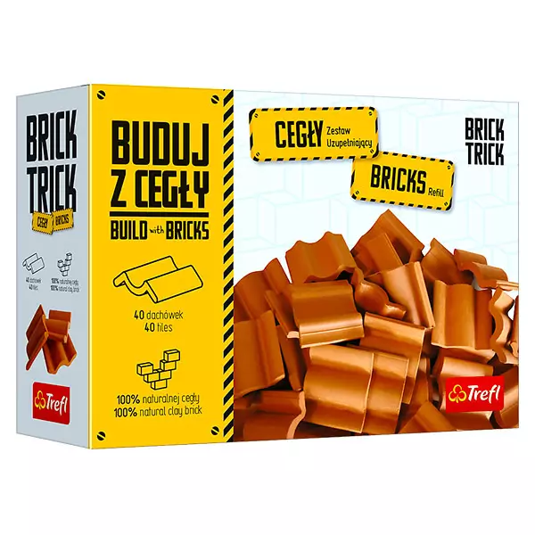 Brick Trick: rezervă - 40 buc. ţigle mici