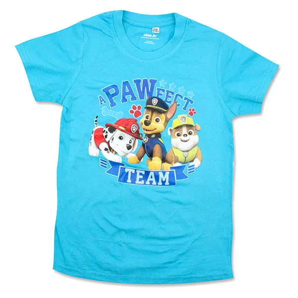 Paw Patrol: Marshall, Chase şi Rubble tricou cu mânecă scurtă - mărime 116-128, două culori