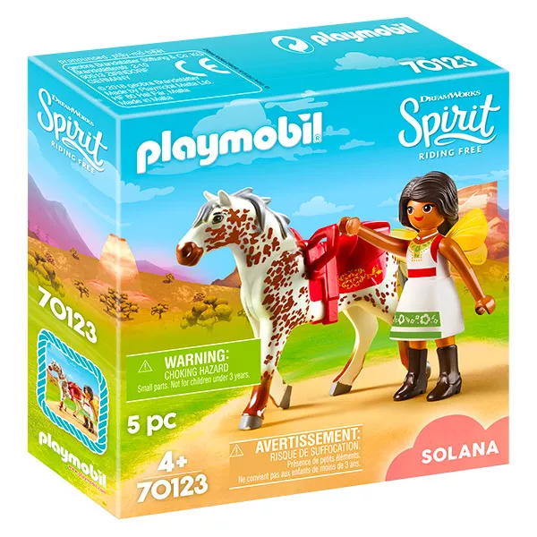 Playmobil Szilaj: Solona lovával - 70123