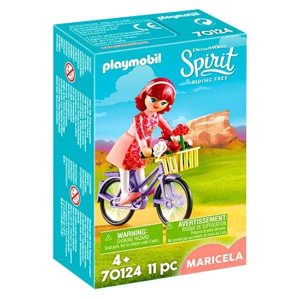 Playmobil Szilaj: Maricela kerékpárral - 70124