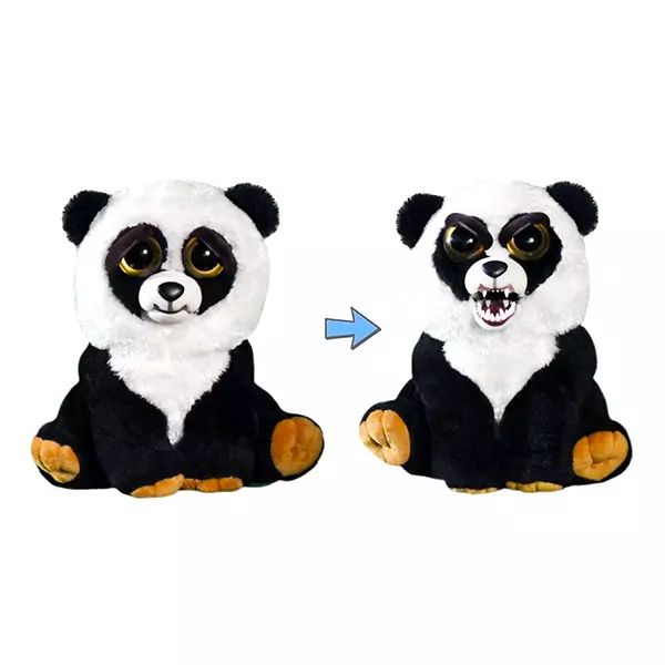 Feisty Pets: figurină Ursuleţ panda de pluş special - 22 cm