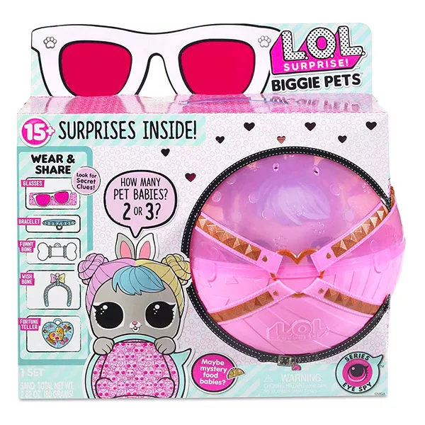 L.O.L Surprise: Biggie Pet pachet surpriză cu accesorii - diferite