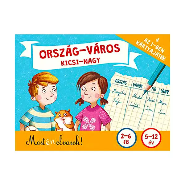 Ţară-oraş, mic-mare - joc de cărţi în lb. maghiară