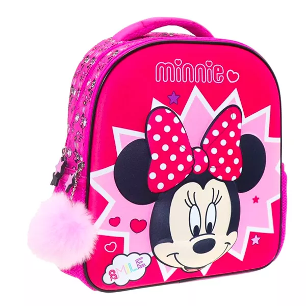 Minnie egér: 3D ovis hátizsák - rózsaszín