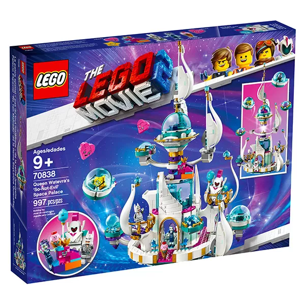 LEGO Movie 2: Amita Karok királynő Dehogy Gonosz űrpalotája 70838 