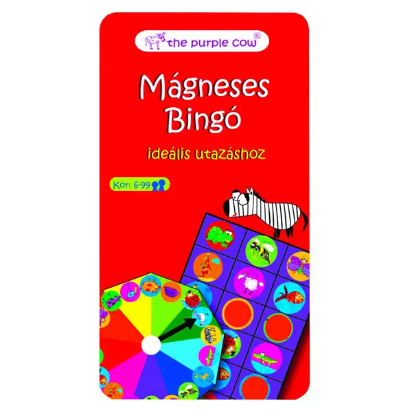 Bingo - - joc de societate magnetic cu instrucţiuni în lb. maghiară
