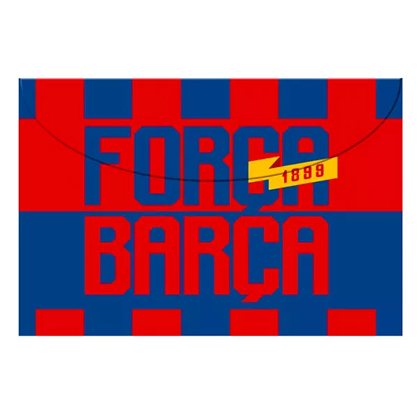 FC Barcelona: mapă pentru documente cu patent - A4