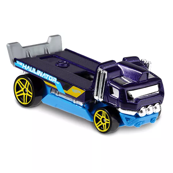 Hot Wheels Experimotors: Maşinuţa The Haulinator - albastru