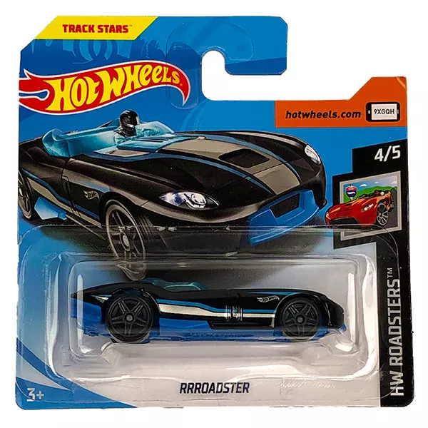 Hot Wheels Roadsters: Maşinuţa Rrroadster - albastru-negru